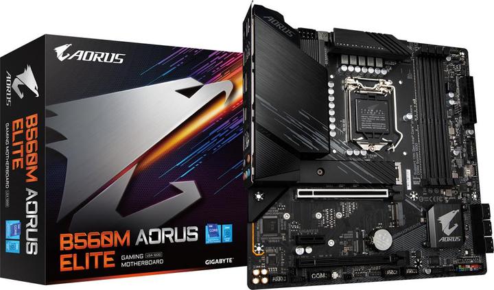 Produktbild Gigabyte AORUS ELITE B560 (LGA 1200, Intel B560 Express, mATX)