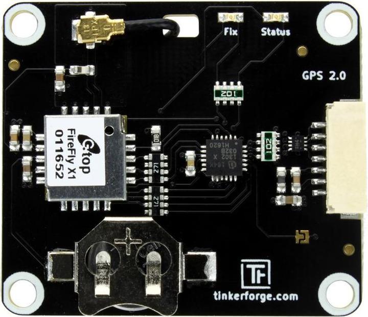 Immagine prodotto Tinkerforge Bricklet GPS 2.0 (Modulo radio, Ricevitore)