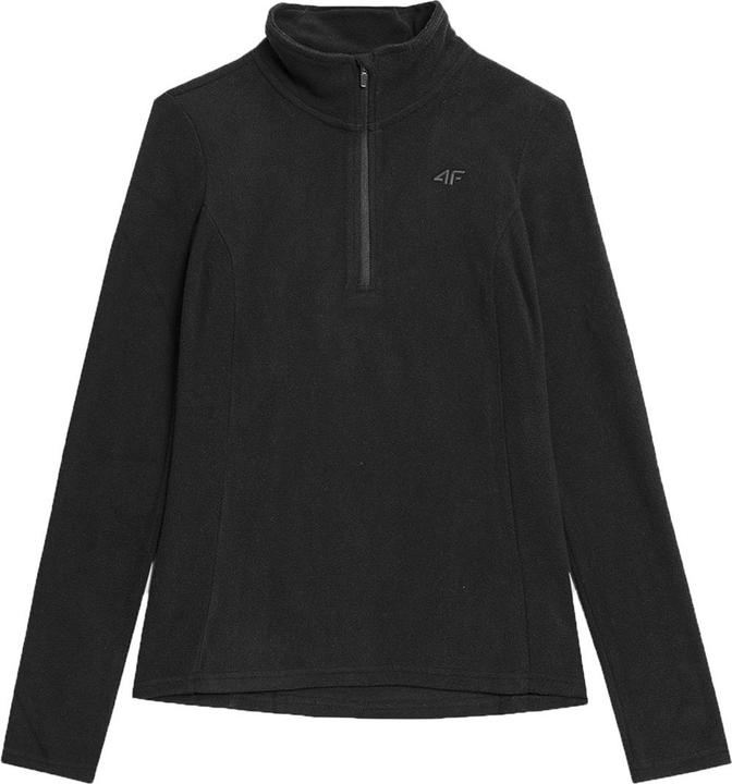 4F Bluza polarowa damska F031 głęboka czerń 4FAW23UFLEF031 20S L (20)