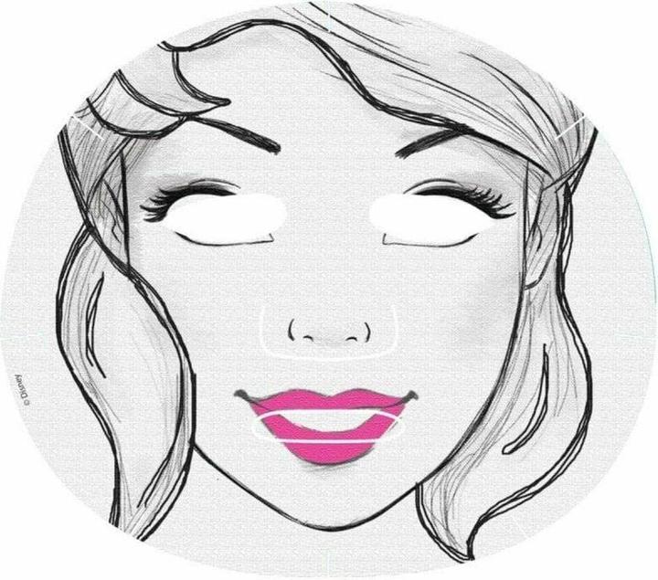 Actual product image Mad Beauty Disney Sleeping Beauty Moisturising and Soothing Face Mask 30g (25 ml)