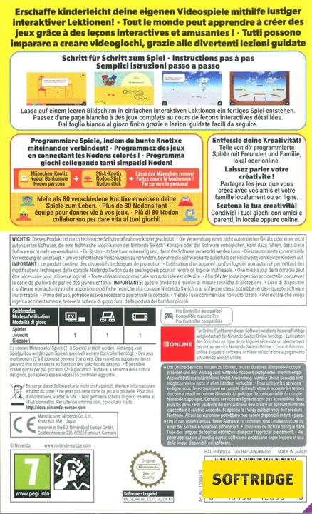 Image du produit Nintendo Studio de jeux (Switch, Multilingue)