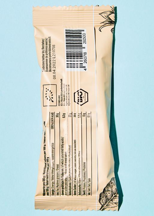 Nährwerte und Zutaten KoRo Bio Gemüseriegel mit Ananas und Spinat (45 g)