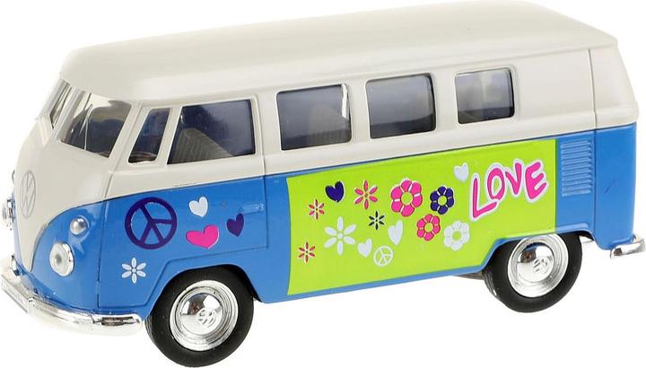 Produktbild Toi-Toys Welly Volkswagen 1962 Bus mit Aufdruck assortiert