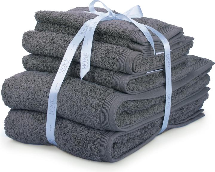 Möve Superwuschel 6er Set (50x100, 80x150, 30x50)