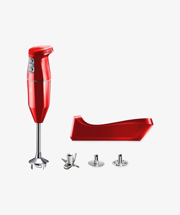 Actual product image Bamix Cordless Plus draadloze staafmixer 34 cm rood