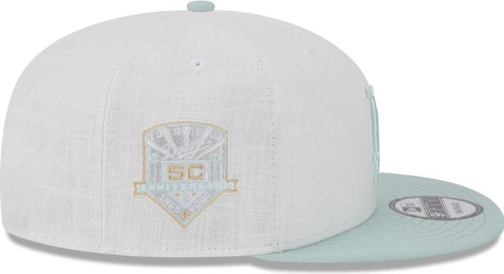 Actual product image New Era 9Fifty Snapback Cap Minty Breeze Los Angeles Dodgers