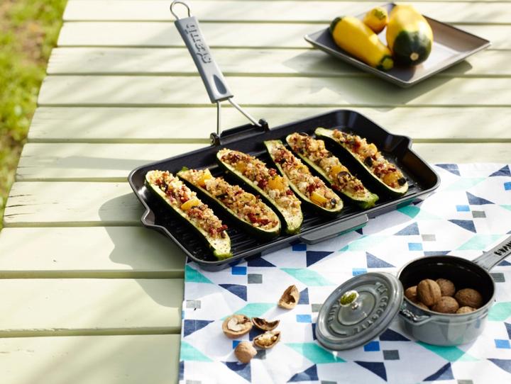 Image du produit Staub Poêle à griller (34 cm, Poêle à grillades, Fonte)