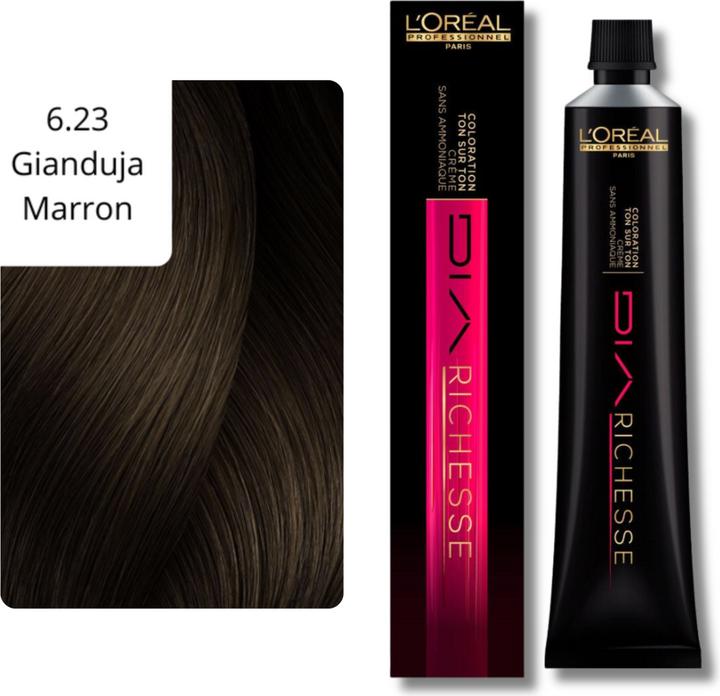 Actual product image L'Oréal Professionnel Dia Richesse (6.23 marron gianduja)