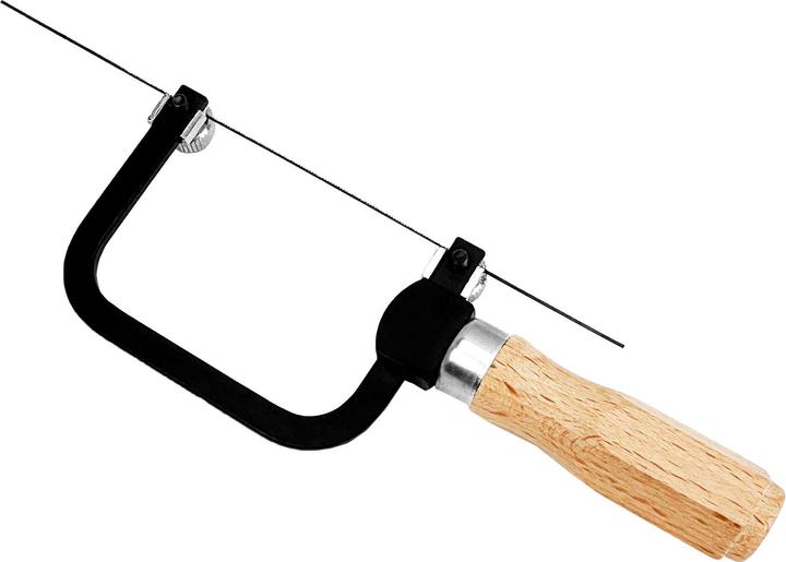 Produktbild Paulimot Mini-Bügelsäge / Sägebogen, inkl. 144 Sägeblätter