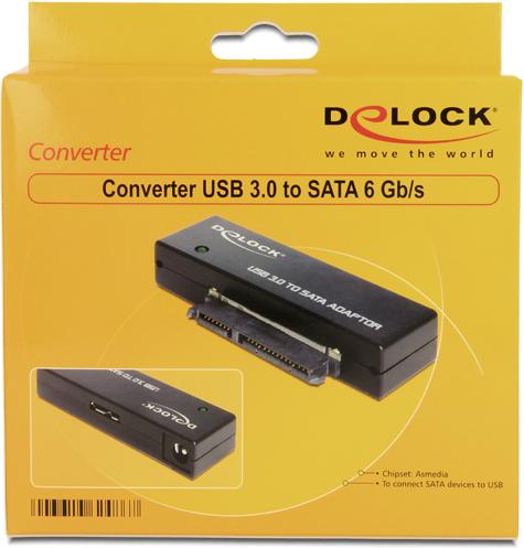 Image du produit Delock 62486 Convertisseur USB 3.0 vers SATA