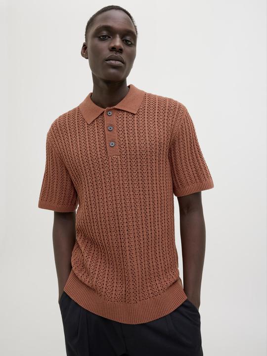 Actual product image Jack & Jones Einfarbig Poloshirt Poloshirt (L)