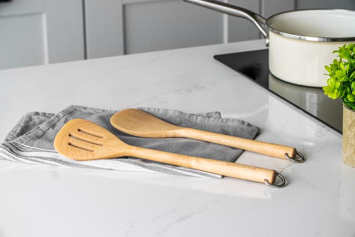 Actual product image KitchenAid Birchwood Slotted Turner