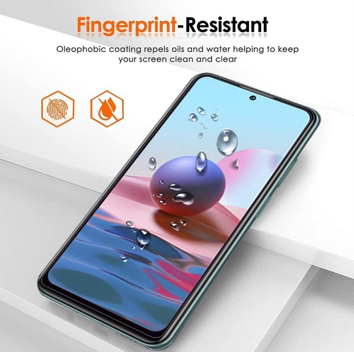 Produktbild Screenguard Xiaomi Redmi Note 10 4G Full Screen Panzerglas Schutzfolie 2.5D 9H (1 Stück, Xiaomi Redmi Note 10)