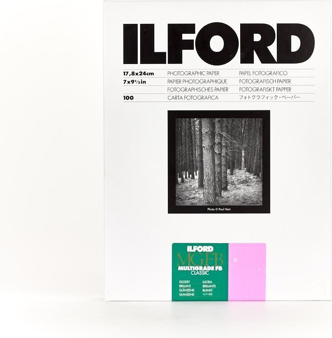 Produktbild Ilford MULTIGRADE FB Classic 1K 18x24cm/100 Blatt #1171950 (255 g/m², 17.8 x 24 cm, 100 x)