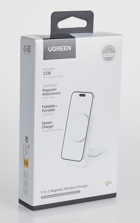 Produktbild Ugreen 2-in-1 Wireless Charger (15 W)