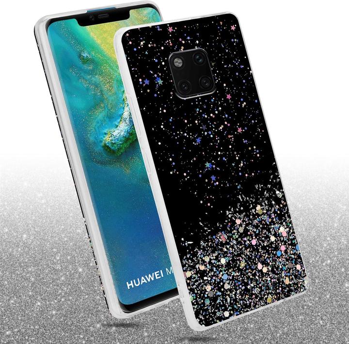 Image du produit Cadorabo Couverture TPU paillettes scintillantes (Mate 20 Pro)