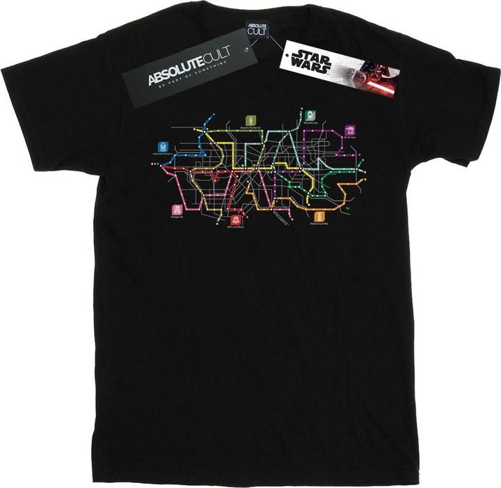 Star Wars Subway Map Logo TShirt (4XL)