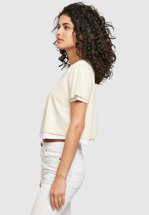 Actual product image Urban Classics Ladies Full Double Layered Tee (XS)