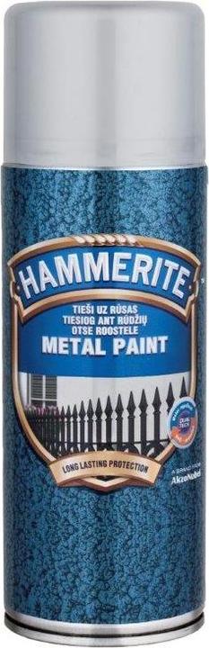Hammerite Spray Paint Hammered Hõbehall 400ml (400 ml)