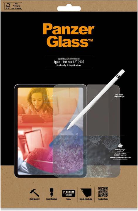 Actual product image PanzerGlass Tablet protection (1 Piece, iPad mini 2021 (6th Gen))