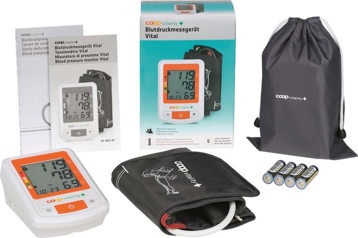 Produktbild Coop Vitality Blutdruckmessgerät Vital (Blutdruckmessgerät Oberarm)