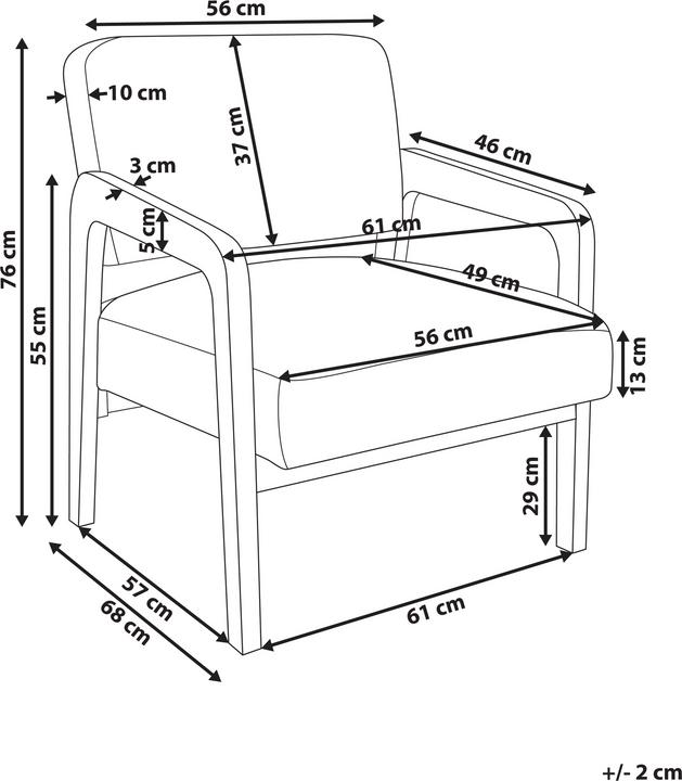 Actual product image Beliani Hjo