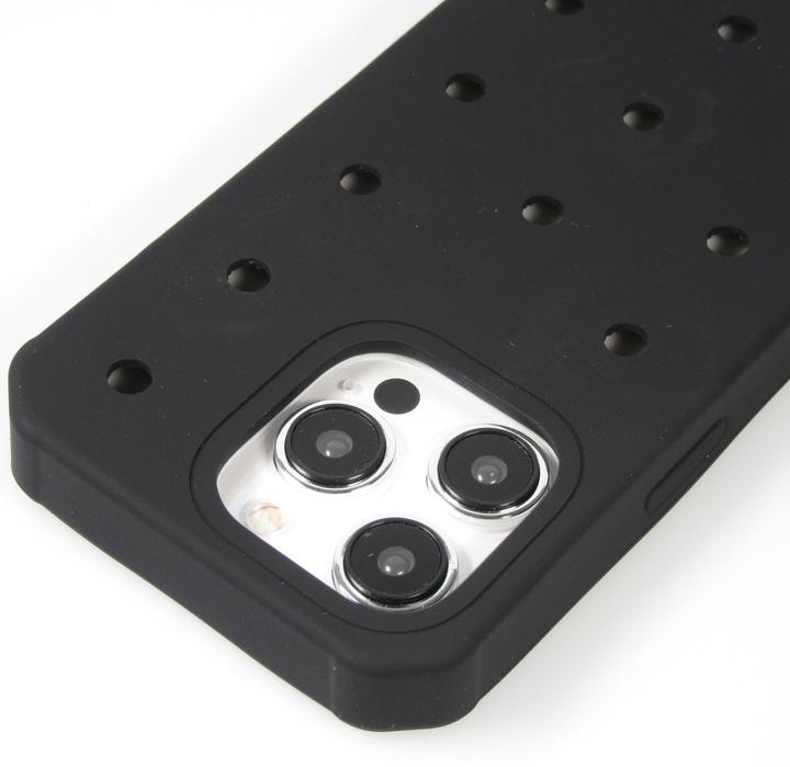 Image du produit PhoneLook Coque Case épais en silicone avec des trous pour les stickers à fixer (Apple iPhone 14 Pro)