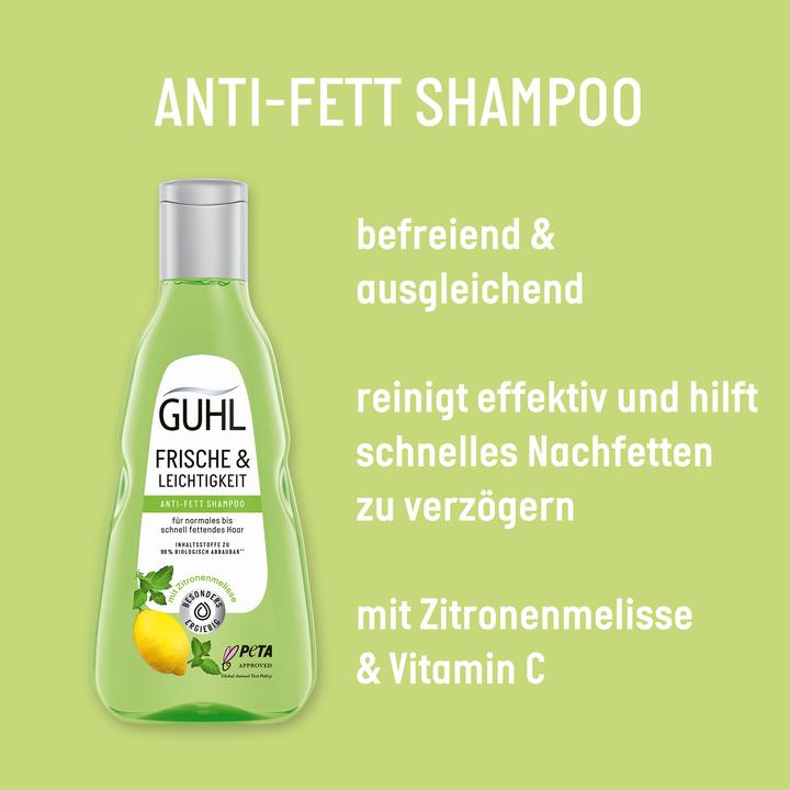 Actual product image Guhl Frische & Leichtigkeit (250 ml, Liquid shampoo)