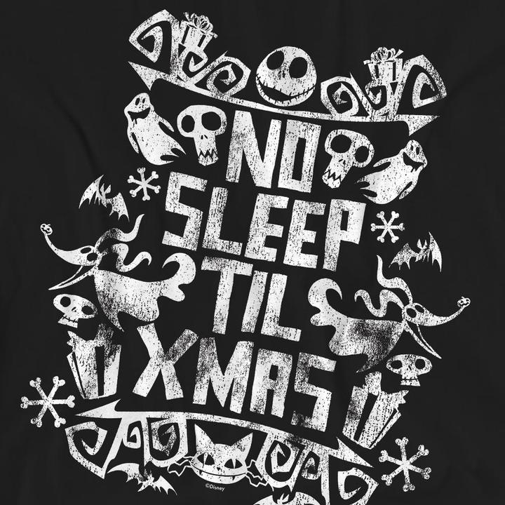 Produktbild The Nightmare Before Christmas No Sleep Till Xmas TShirt (L)