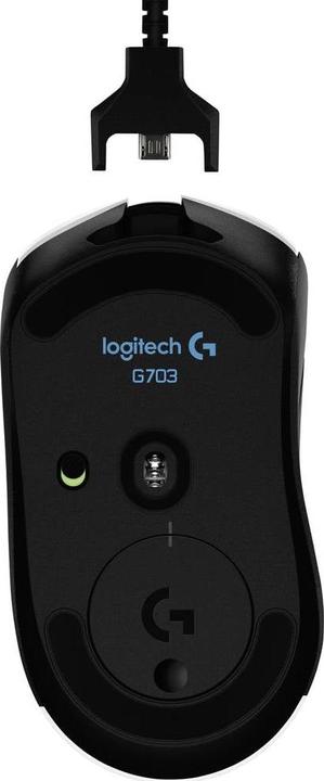 Immagine prodotto Logitech G G703 Velocità della luce (Senza fili, Cablato)