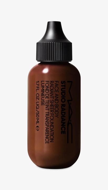 Actual product image MAC Cosmetics Studio Radiance Face and Body Radiant Sheer Foundation (W7)