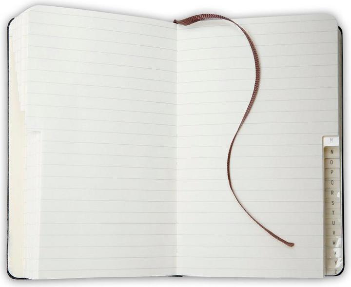 Produktbild Moleskine Adressbuch liniert, hard cover (A6, Liniert, Harter Einband)