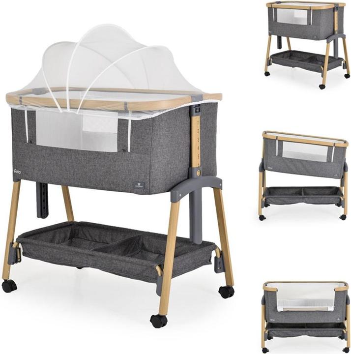 Immagine prodotto Cangaroo Baby Crib Amo Dark Grey 111362