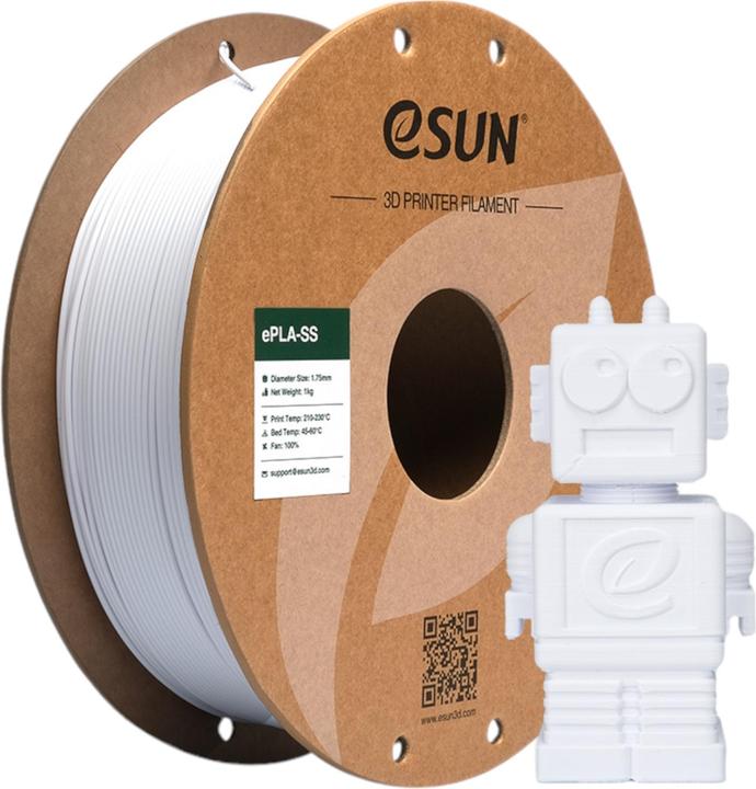 Actual product image eSUN ePLA-SS (PLA, 1.75 mm, 1000 g, White)