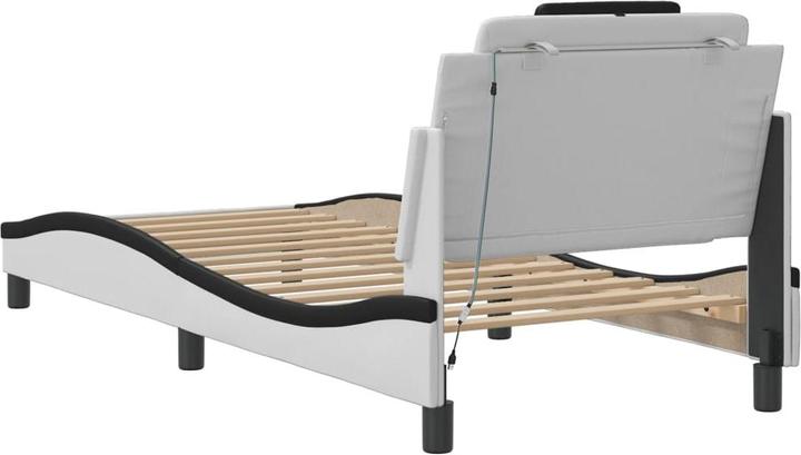 Immagine prodotto VidaXL Struttura del letto con similpelle a LED (90 x 200 cm)