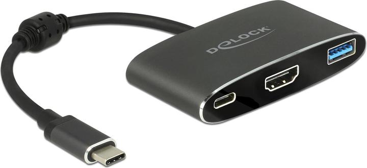 Produktbild Delock Monitoradapter USB Typ-C zu HDMI/USB3 & PD (USB Typ-C, USB 3.0, HDMI, 16 cm)