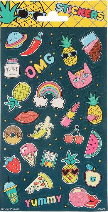 Actual product image NoName Sticker film Twinkle - pineapple