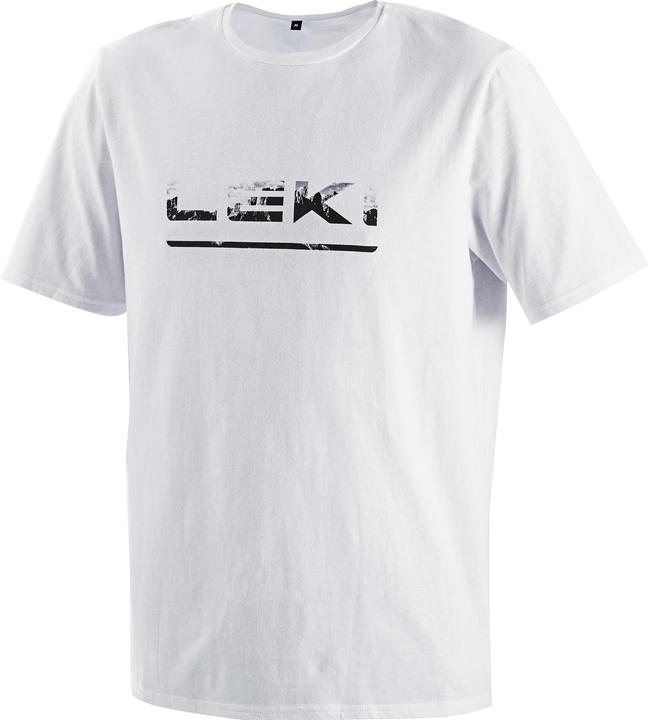 Leki LE T-shirt z LOGO white-black XXL (XXL)