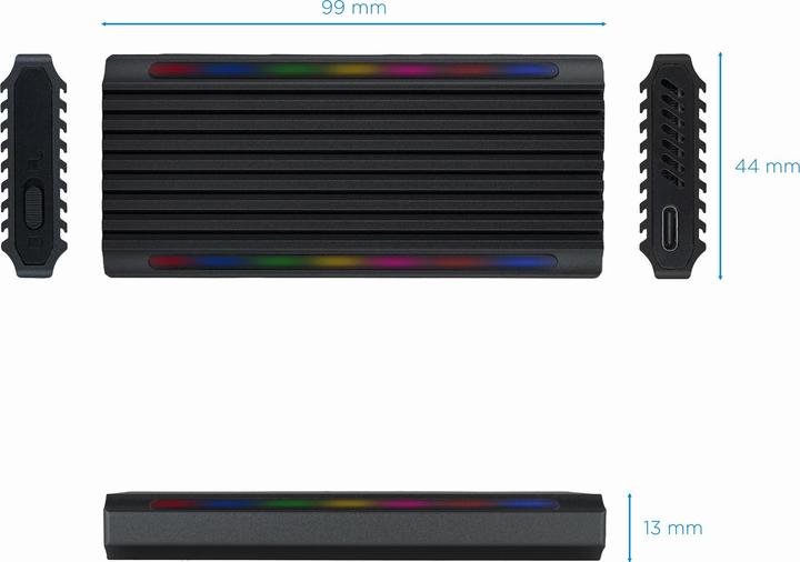 Actual product image Tooq Technology Shinobi (M.2 2280)
