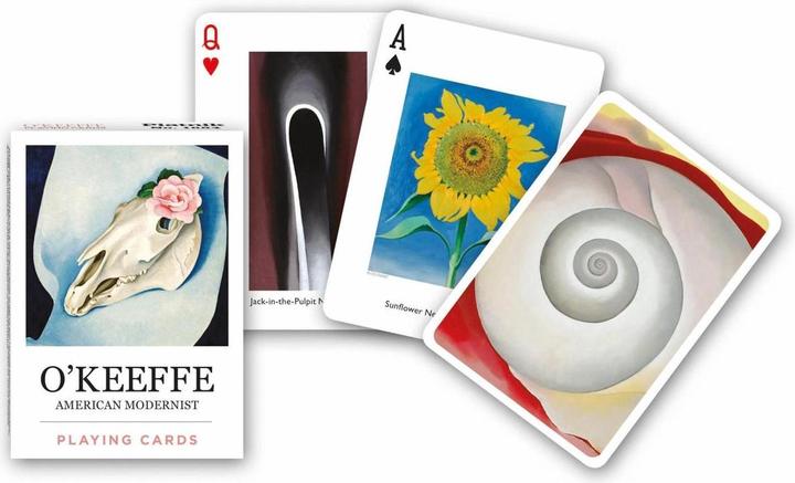 Produktbild Piatnik Poker, Georgia O'Keeffe (Deutsch)