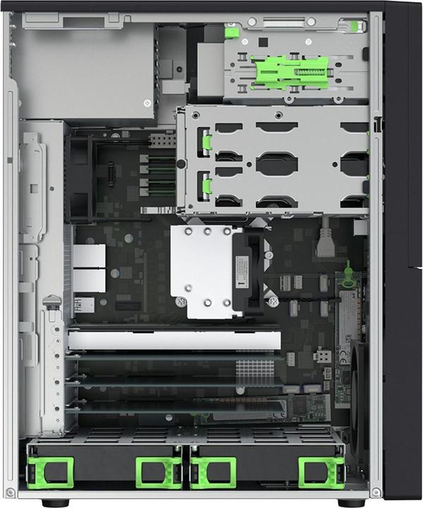 Produktbild Fujitsu TX1310 M5 E-2324G 32GB 2X480GB (Intel Xeon E-2324G, 32 GB, Tower Server)