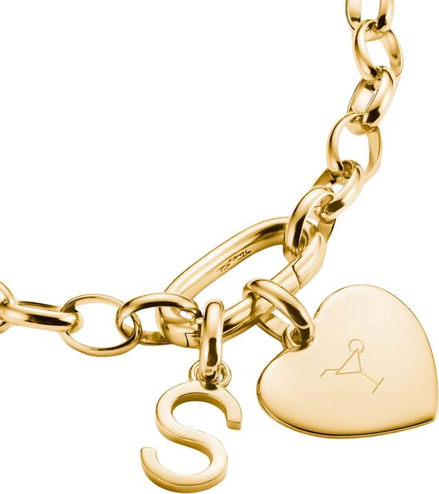 Immagine prodotto Thomas Sabo Charm-Anhänger Herz Connect vergoldet (Argento 925)