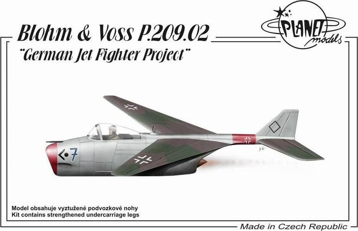 Produktbild Planet Models Blohm & Voss P.209 German Jet Fighter Project