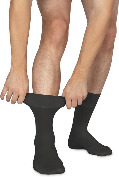 Produktbild Normani 6 Paar Bambus-Gesundheitssocken mit Frotteesohle (6er Pack, 47 - 50)