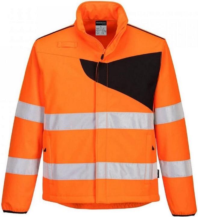 Produktbild Portwest Mens PW2 Fleece Hi-Vis Safety Coat (L)