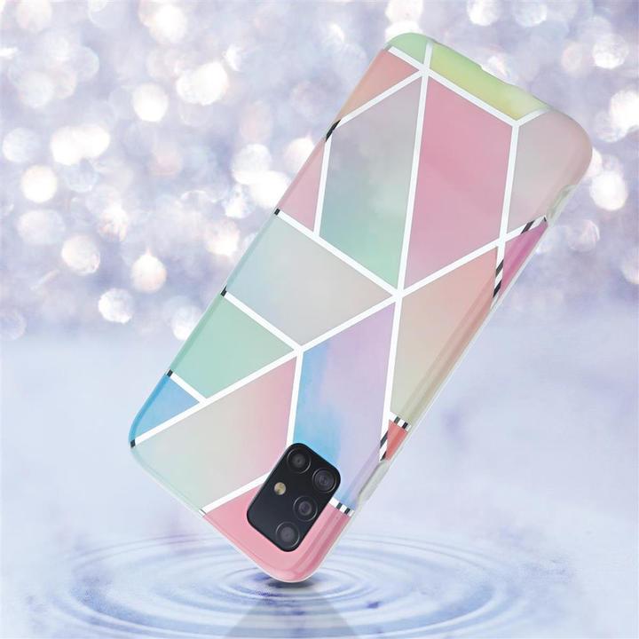 Produktbild Cadorabo IMD TPU Bunter Marmor Cover (Samsung Galaxy M40s)