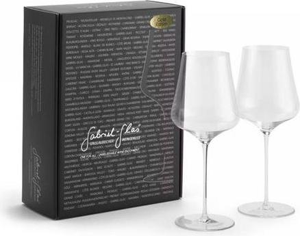 Immagine prodotto Gabriel-Glas Edizione Oro (51 cl, 2 Occhiali, Bicchieri da vino bianco, Bicchieri da vino rosso)