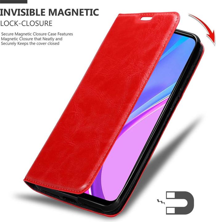 Immagine prodotto Cadorabo Copertina magnetica invisibile del libro (Xiaomi Redmi 9)