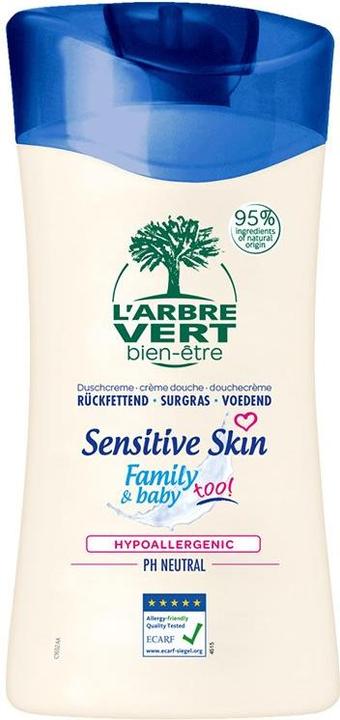 Produktbild L'arbre vert Öko Duschgel rückfettend Sensitive Skin (250 ml)