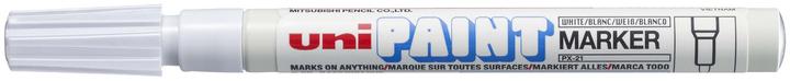 Image du produit Uni-ball Marqueur indélébile PAINT (PX-21), blanc (Blanc, 1.50 mm, 1 x)